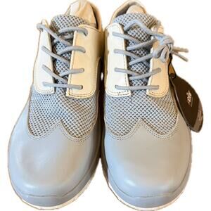 Ccilu Duchess Women's Walking Sneakers Blue/White Mesh Lace-Up Lightweight NWT 9